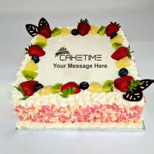 Fruit Selection Curls cake