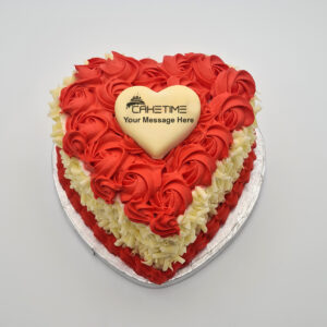 Romantic Rosette Cake