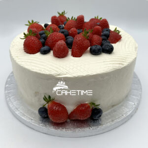 Semi Naked Berries Cake