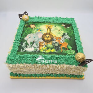 Jungle Theme Cake