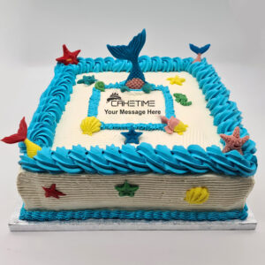 Mermaid Figures Cake