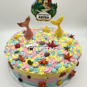 Mermaid Theme Cake