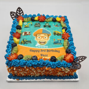 Mr Blippi Cake