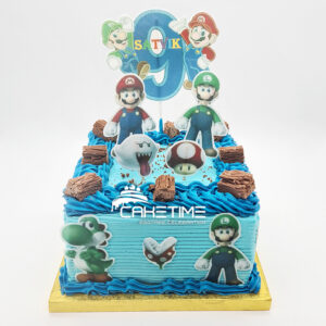 Super Mario Theme Cake